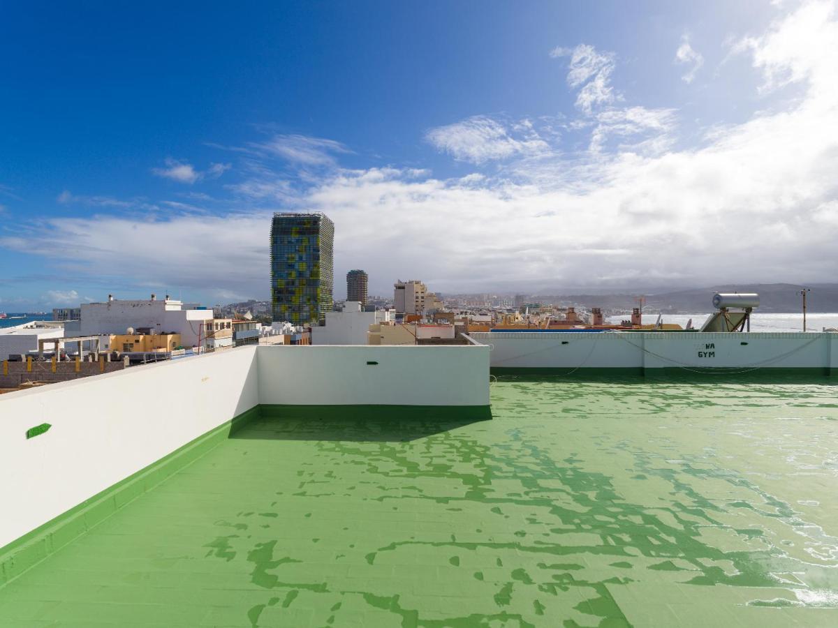 Casa Blanca Las Canteras Las Palmas de Gran Canaria Exteriör bild